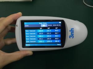 Buy cheap Gloss measurement equipment gloss meter readings 0.1GU 1000 GU HG268 equal to mg268-f2 glossmeter product