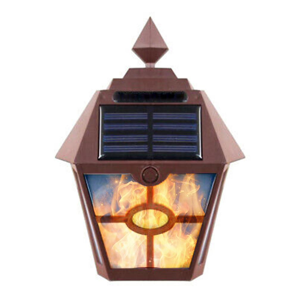 Buy cheap 6V Wall Light Outdoor Lamp Waterproof IP44 Rechargeable Black Porch Lantern from wholesalers