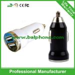 Buy cheap Car charger adapter mini bullet dual USB 2-port for all USB chareable devices from wholesalers