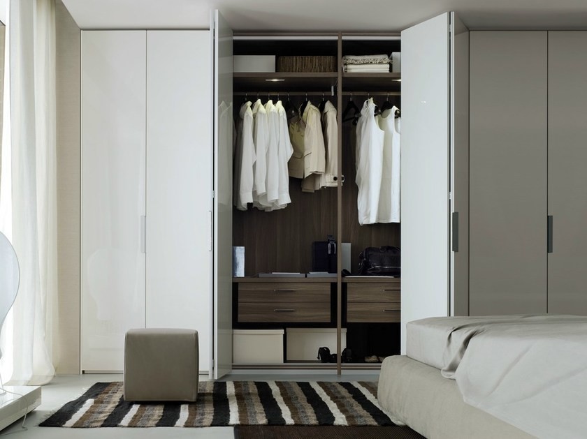 Buy cheap wooden color wardrobe foshan modern clothes good price multifunction wardrobe product