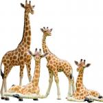 Buy cheap Outdoor Garden Lawn Resin Art Sculpture Giraffe Ornament 300cm Height from wholesalers
