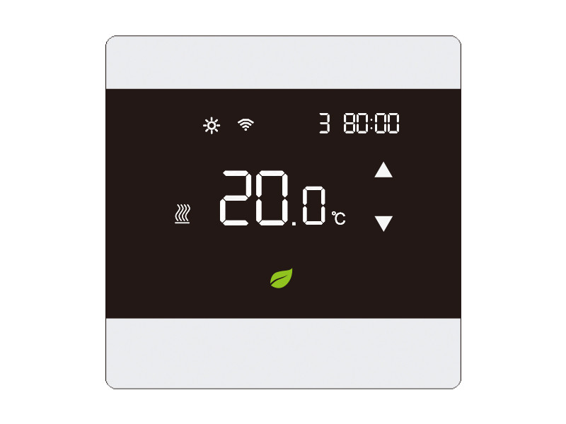 Buy cheap Heated Floor Digital Programmable Room Thermostat Touch Screen 16A Current from wholesalers
