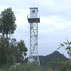 Buy cheap Angle Steel Army Watch Tower For Man Made Observation product