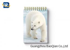 Buy cheap Polar Bear Animal Custom Spiral Notebooks School Stationery Set 3D Printing Cover product