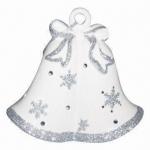 Buy cheap Christmas Product Gift Decor Bell Ornament with LED Function, Suitable for X'mas from wholesalers
