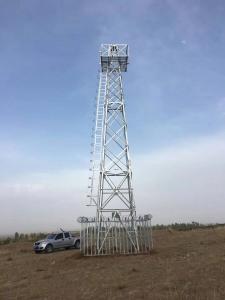 Buy cheap 50m Forest Fire Prevention Monitoring Tower product
