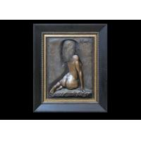 Buy cheap Right Here Waiting Western Bronze Sculptures Beautiful Design Anti Corrosion product