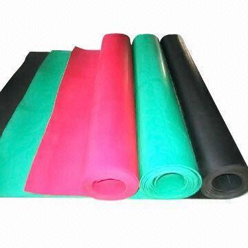 Quality Industrial Rubber Sheet, Made of NR, SBR, NBR, CR, EPDM, Hypalon, Silicone and Viton Rubber for sale