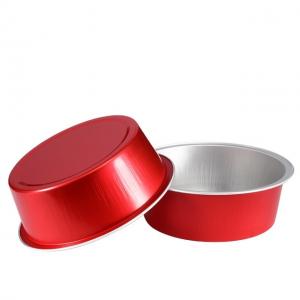 Buy cheap 150ML/5oz  ABL PACK Disposable Ramekin Aluminum Foil Cup with Plastic Lid foil pans with lids product
