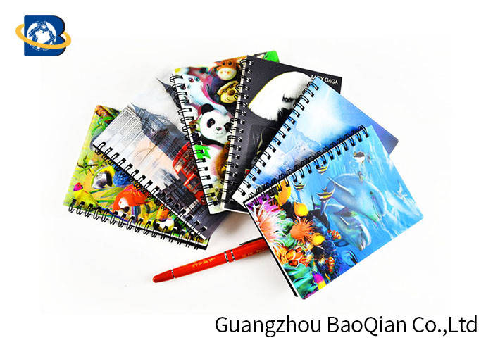 Buy cheap A4 A5 A6 3D Lenticular Notebook Eco - Friendly Material For Student Stationery product