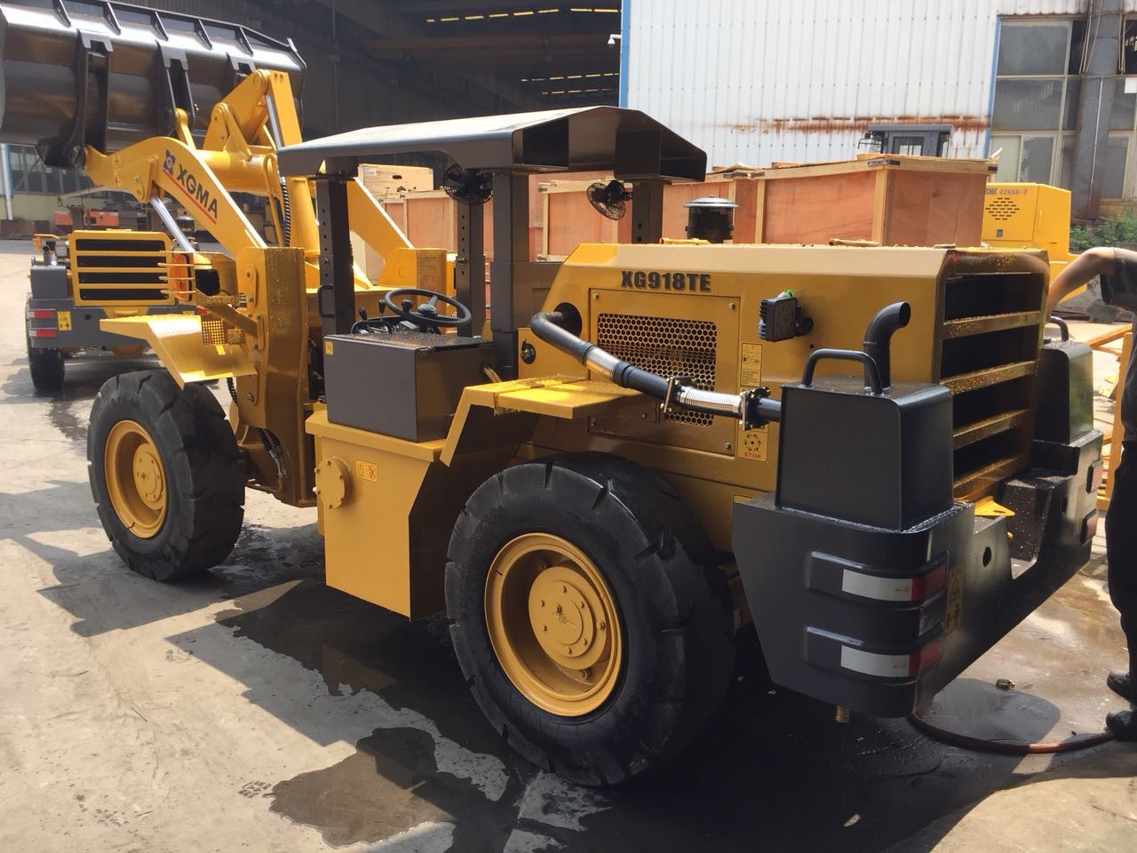 Buy cheap small underground front end loader with 60kw engine power 2000kg underground mine loader product