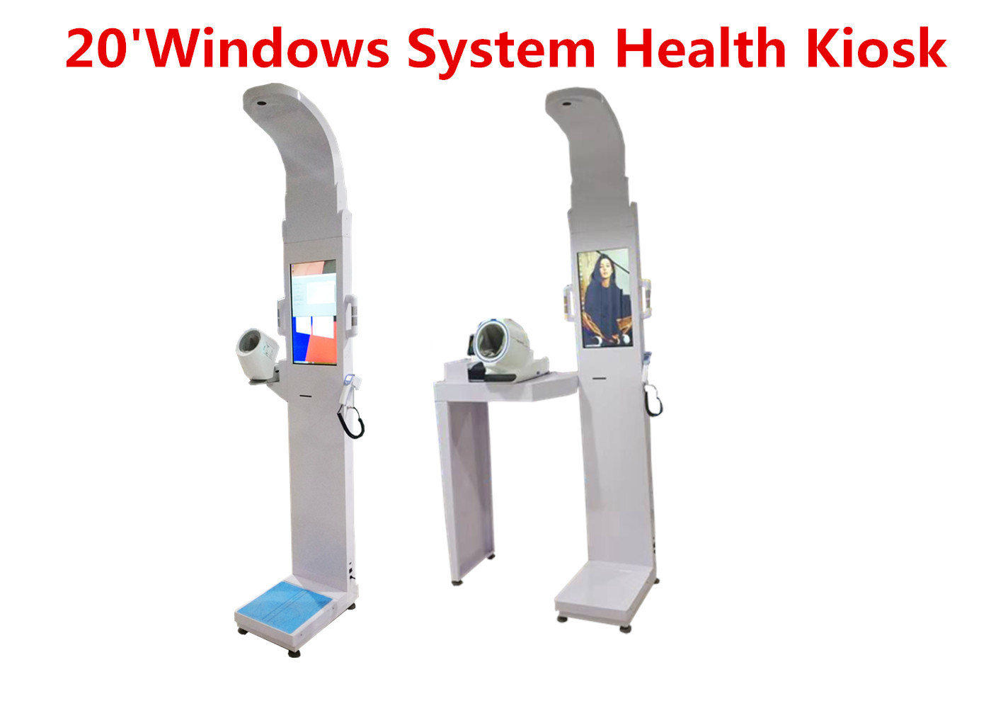 Buy cheap Sel-service medical height and weight scales with blood pressure ,temperature product
