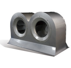 Buy cheap 280mm Galvanized Impeller Centrifugal Fan With Single Phase 6 Pole External Rotor Motor product