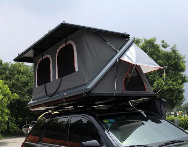 Buy cheap Half Automatic Z Shaped Hard Shell Roof Top Tent from wholesalers