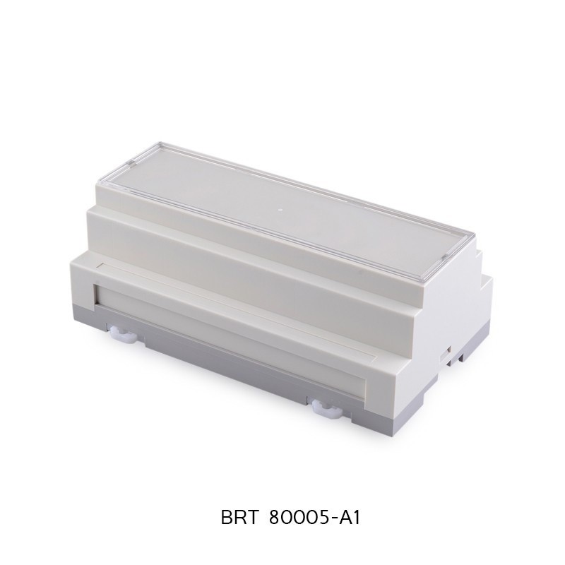 Buy cheap 158*87*60mm Plastic Din Rail Enclosure For Project ABS Pcb Board Circuit Shell product