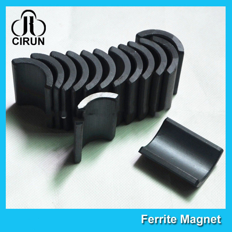 Buy cheap Y30 Grade Ferite Arc Magnets For Motors , Ferite Ceramic Motor Arc Magnets product