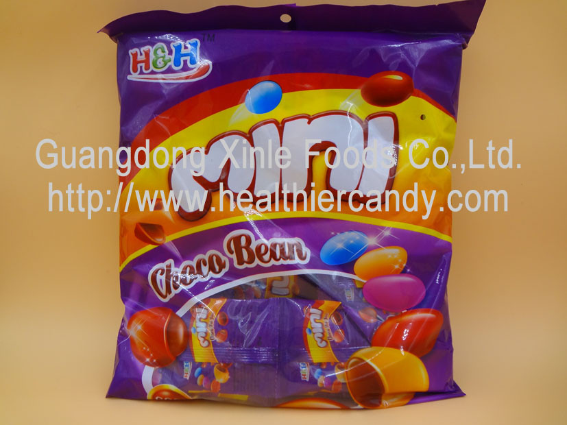 Buy cheap 5g Colorful Mini chocolate bean candy Sweet and Nice taste individual packing/ISO,HACCP product