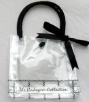 Buy cheap SGS 0.25mm Transparent PVC Tote Bag , Resealable Clear Plastic Tote Bags With Handles from wholesalers