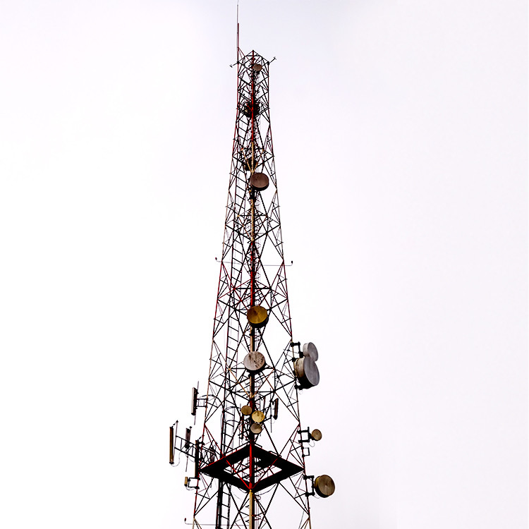 Buy cheap 30m/S High Density Telecommunication Steel Tower Transmission Lattice product