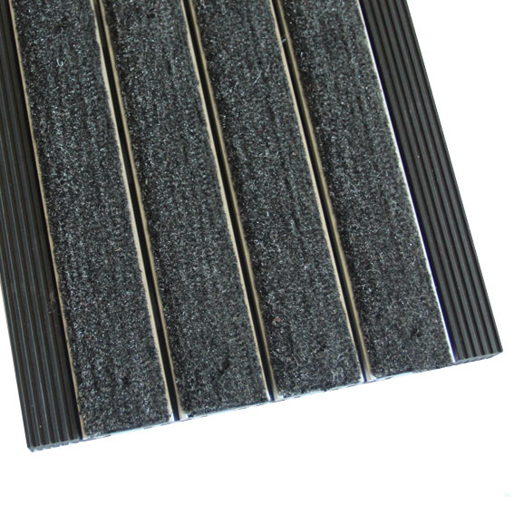 Quality Aluminum Extrusion Entrance Doorway Anti Slip Matting 20MM Height for sale