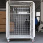 Buy cheap Warehouse Collapsible Cart Trolley Load Bearing 500kg Zinc Plated Roll Cage Car Tool from wholesalers