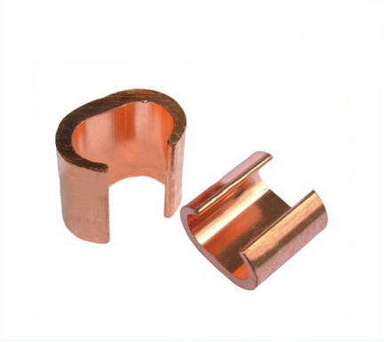 Buy cheap Copper C cable clamp, Copper material, Good electric conduction from wholesalers