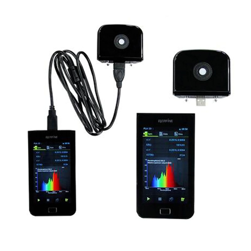 Buy cheap 350nm Spectral Plant Analyzer , 0.5nm Wavelength PPFD Pocket Spectrum Analyzer product