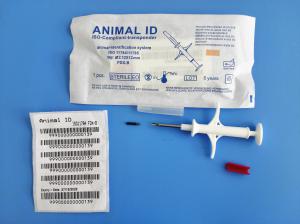 Buy cheap Animal Identification RFID Tracking ISO Transponder Microchip With European Microchip product