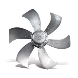 Buy cheap Three Phase Sickle Blade Axial Fan With 450mm Blade product