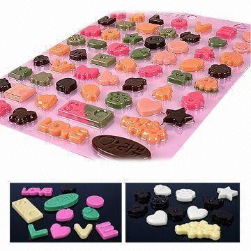 Buy cheap Chocolate Molds with 59 Shapes, Small Animals, Fruit, Gift, Moon and Stars from wholesalers