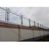 Buy cheap Military Welded Rhombus Razor Mesh Fence For Perimeter Protection product