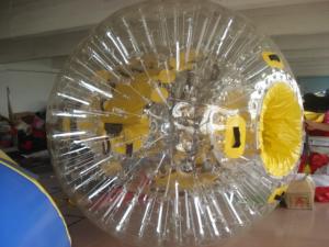 Buy cheap Clear Colorful Shining Inflatable Zorb Ball Walk On Water Ball By Sea product