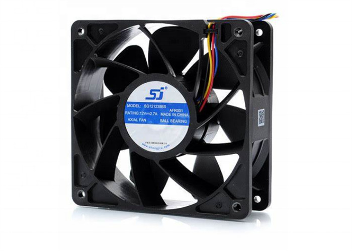 Buy cheap Axial High Speed Cooling Fan , SG121238BS 2.7A S7 S9 Server Rack Cooling Fans 250g from wholesalers
