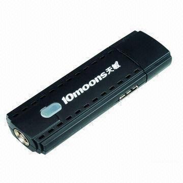 Buy cheap USB TV Tuner Stick, Supports PAL, NTSC and SECAM from wholesalers
