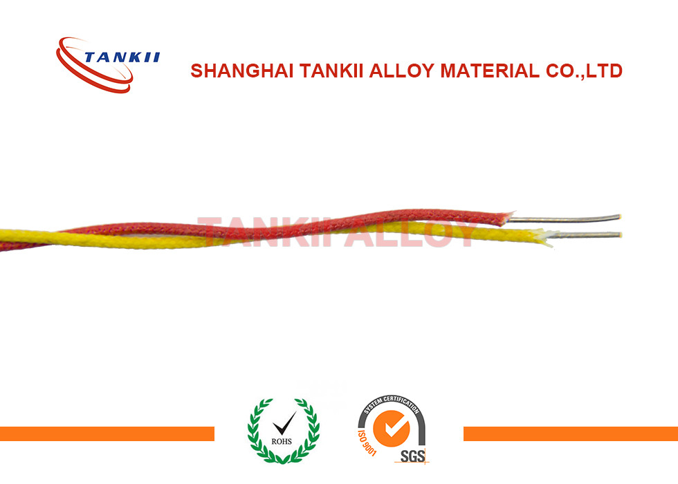Buy cheap Solid Core Thermocouple Wire / RTD Cable Fiberglass Insulation 400c - 800C Temperature from wholesalers