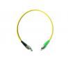 Buy cheap 1, 2, 3 meter or customized Yellow color FC APC Fiber Optic Patch Cord with LSZH cable from wholesalers