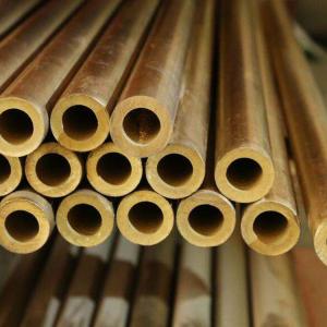 Buy cheap 99.9% Hollow Brass Tube Red Copper Pipe C34500 C34200 ASTM B280 product