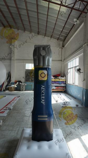 Quality Commercial Grade Inflatable Product Replicas Shaver Logo Can Be Printed for sale