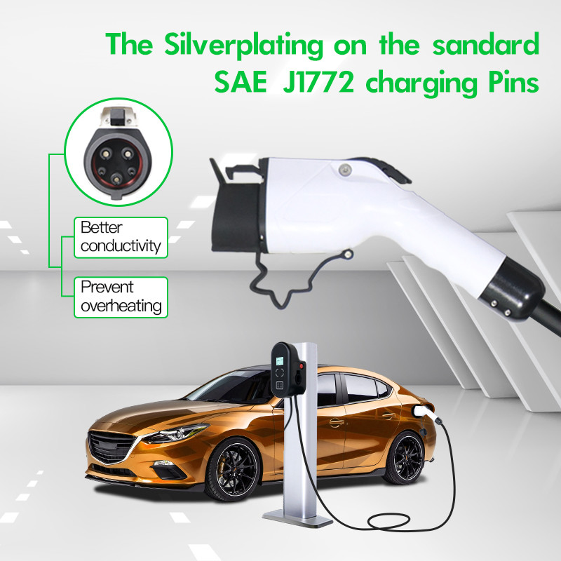 Buy cheap Type 2 Type 1 Mini Smart EV Charger Smart Charging Station Ev OCPP 1.6 product
