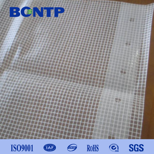 Buy cheap Clear Plastic Vinyl Fabric PVC Transparent Tarpaulin Sheet Flame Retardant from wholesalers