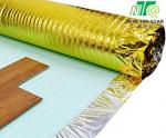 Buy cheap Gold Vapor Hardwood Flooring Underlayment , Polyethylene Foam Solid Wood Floor Underlay from wholesalers