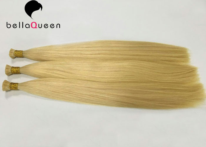 Buy cheap 613# Golden Blonde Full Ending Flat Tip Hair Extensions For Women product