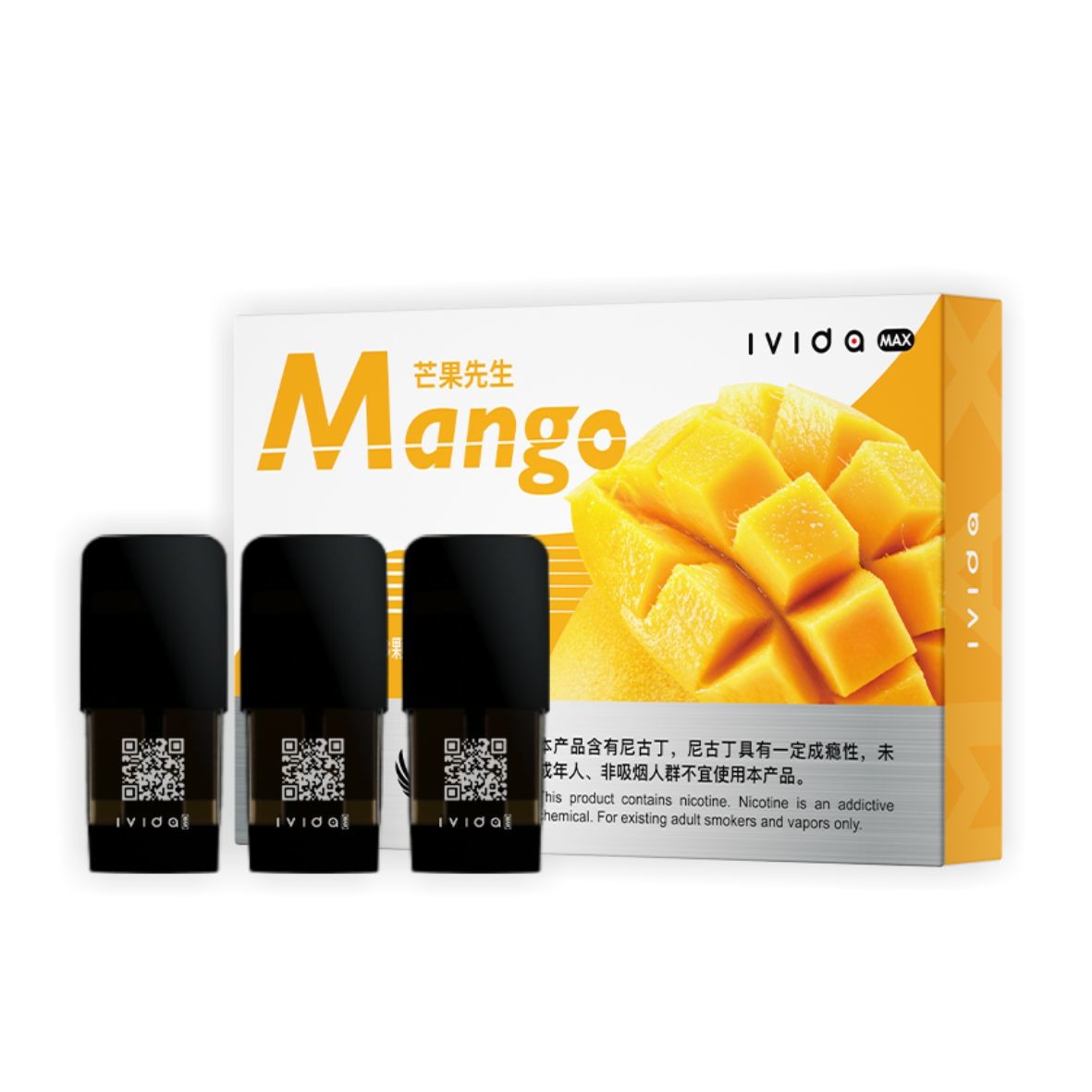 Buy cheap 2.2ml Mango Mini Electronic Cigarette 450mAh Pod System Vape Pens from wholesalers
