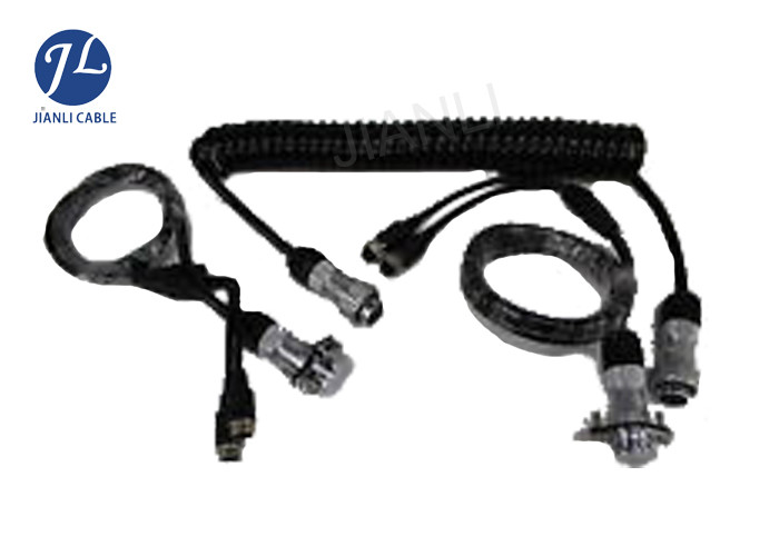 Quality Waterproof Cctv Camera Extension Cable 5 Pin Female To Female Trailer for sale