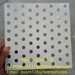 Buy cheap perforated metal sheet facades / decorative perforated plastic sheet from wholesalers