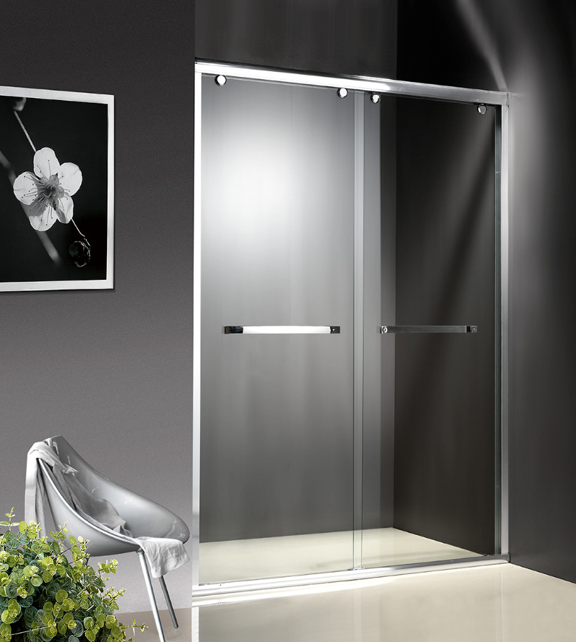 Buy cheap Double Sliding 1200-2000x1950mm Shower Cubicle Doors With Wheels product
