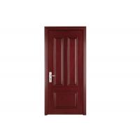 Hotel Resort Wooden House Doors , SS304 Hinge Stopper Custom Wood Interior Doors