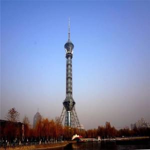Buy cheap 100m Hot Dip Galvanized Tv Broadcast Tower For Telecommunication Project product