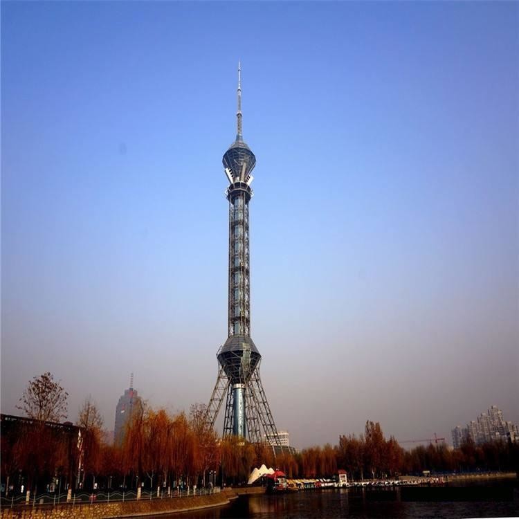 Quality 100m Hot Dip Galvanized Tv Broadcast Tower For Telecommunication Project for sale