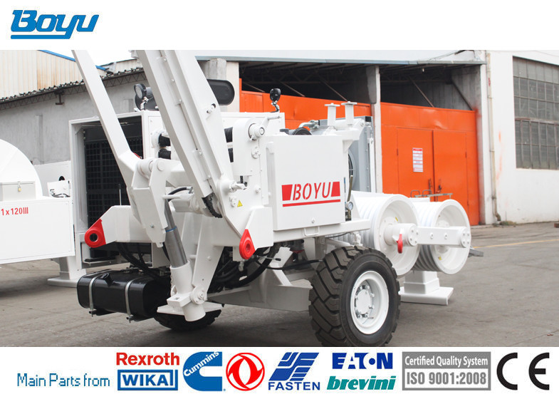Buy cheap Power Line Stringing Equipment Hydraulic Puller With German Rexroth Speed Reducer from wholesalers